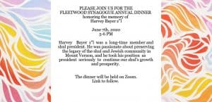 Fleetwood Annual Dinner Announcement June 2020