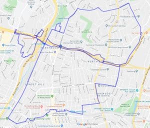 Eruv Map of Fleetwood