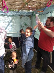 Sukkah Decorating 2019-3